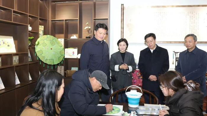 姜冬冬专题调研农村精神文明建设工作